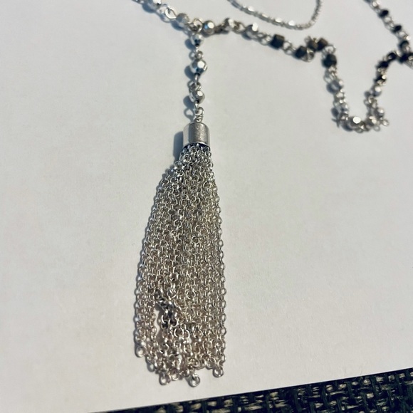 Towne & Reese double strand tassel necklace - Picture 2 of 6